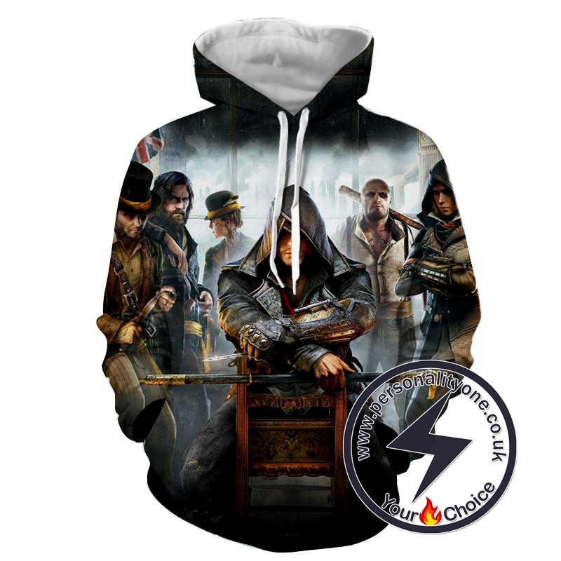 Jacob Frye - Assassin's Creed 3D - Assassin's Creed Hoodies